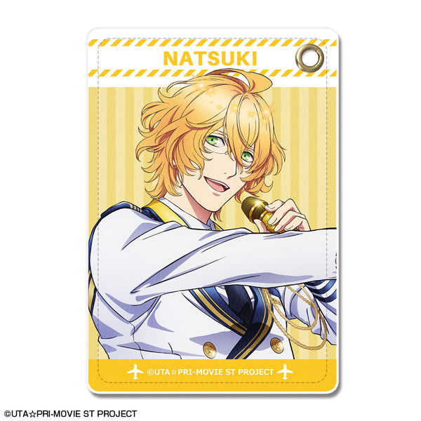 『劇場版 うたの☆プリンスさまっ♪ マジLOVEスターリッシュツアーズ』レザーパスケース デザイン03(四ノ宮那月)